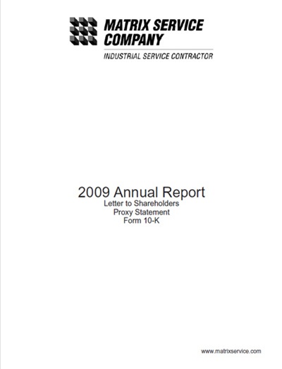 2009 Annual Report